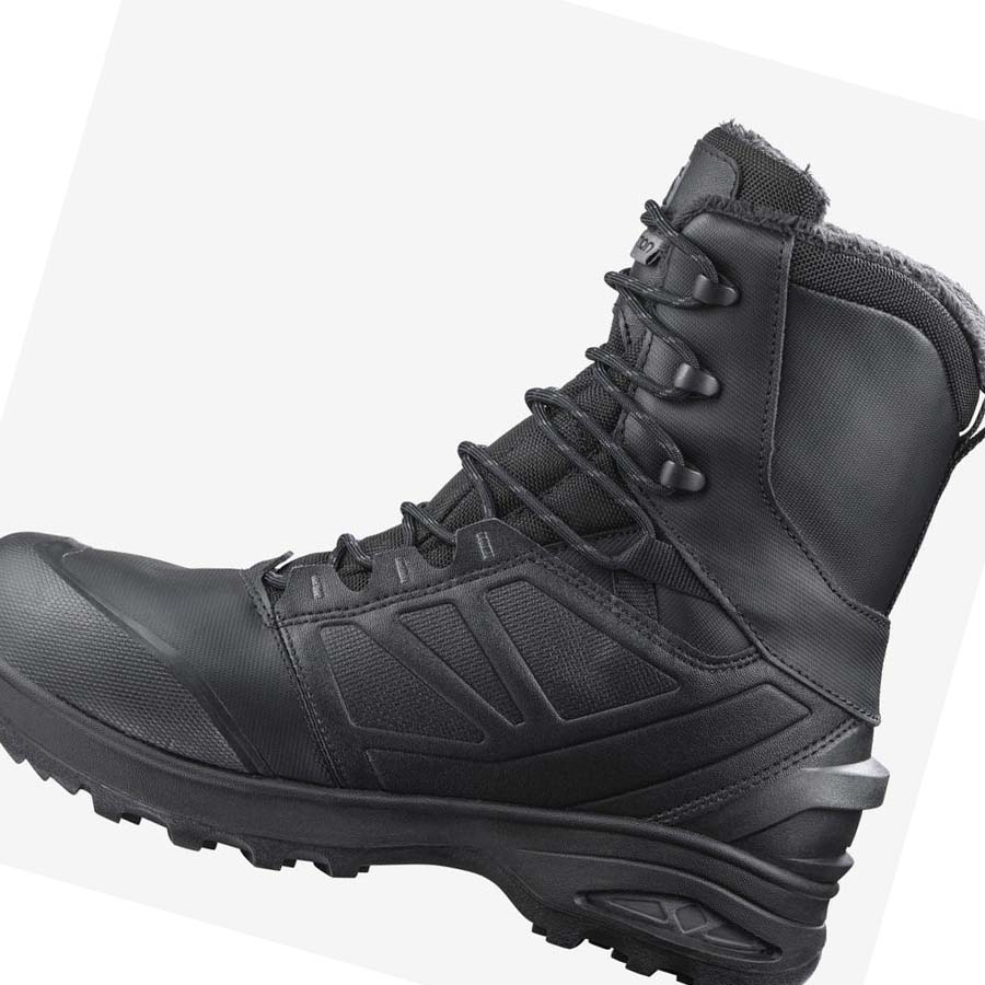 Botas Salomon TOUNDRA FORCES CLIMASALOMON™ WATERPROOF Mujer Negros | MX 2595ZUT